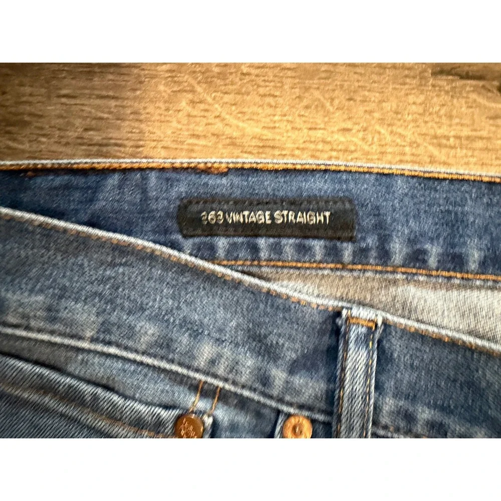 Lucky‎ Brand 363 Vintage Straight Mens Jeans Blue Wash Size 40x32